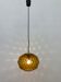 Limburg Glashutte glass hanging lamp , 1970