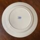 Round dish in Tournai porcelain, Boch Frères, fly decoration