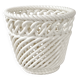 Bassano woven ceramic planter, 1960