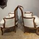 Paire de fauteuils bergères Louis XV