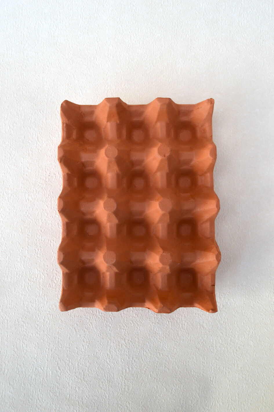 Terracotta clay egg tray
