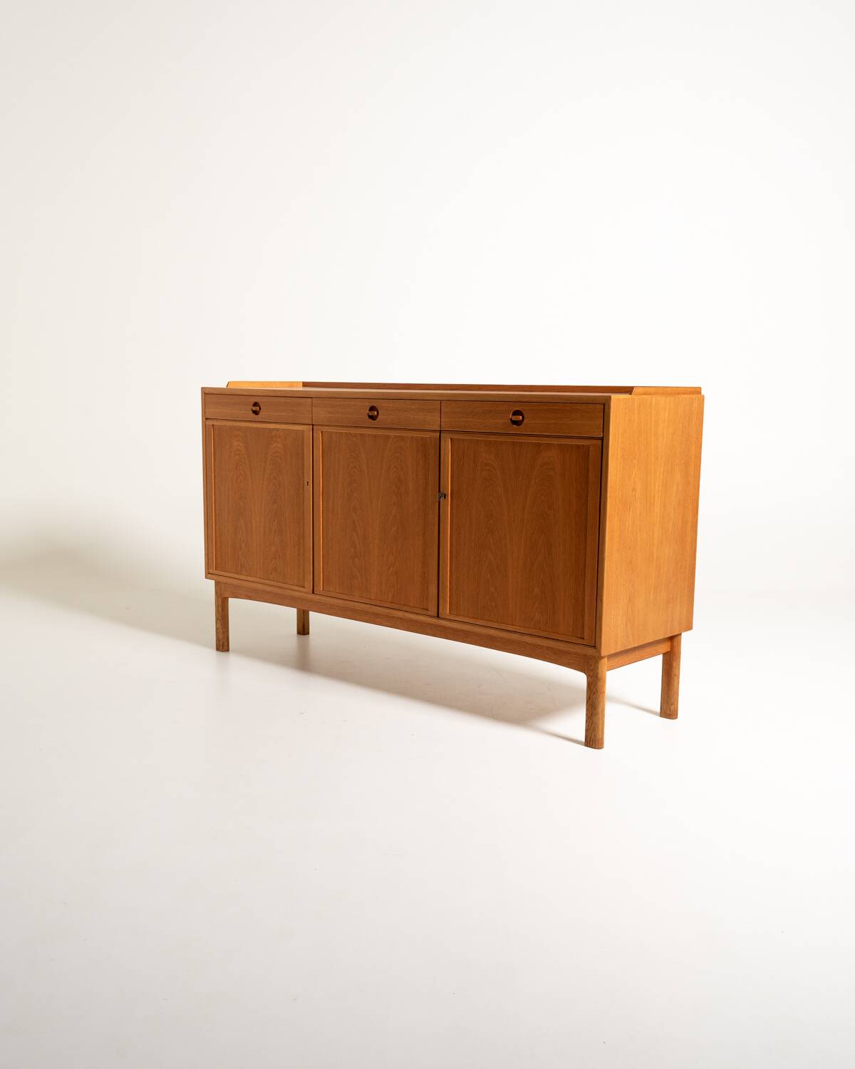 Oak Sideboard by Skaraborgs Möbelindustri, Sweden, 1960s