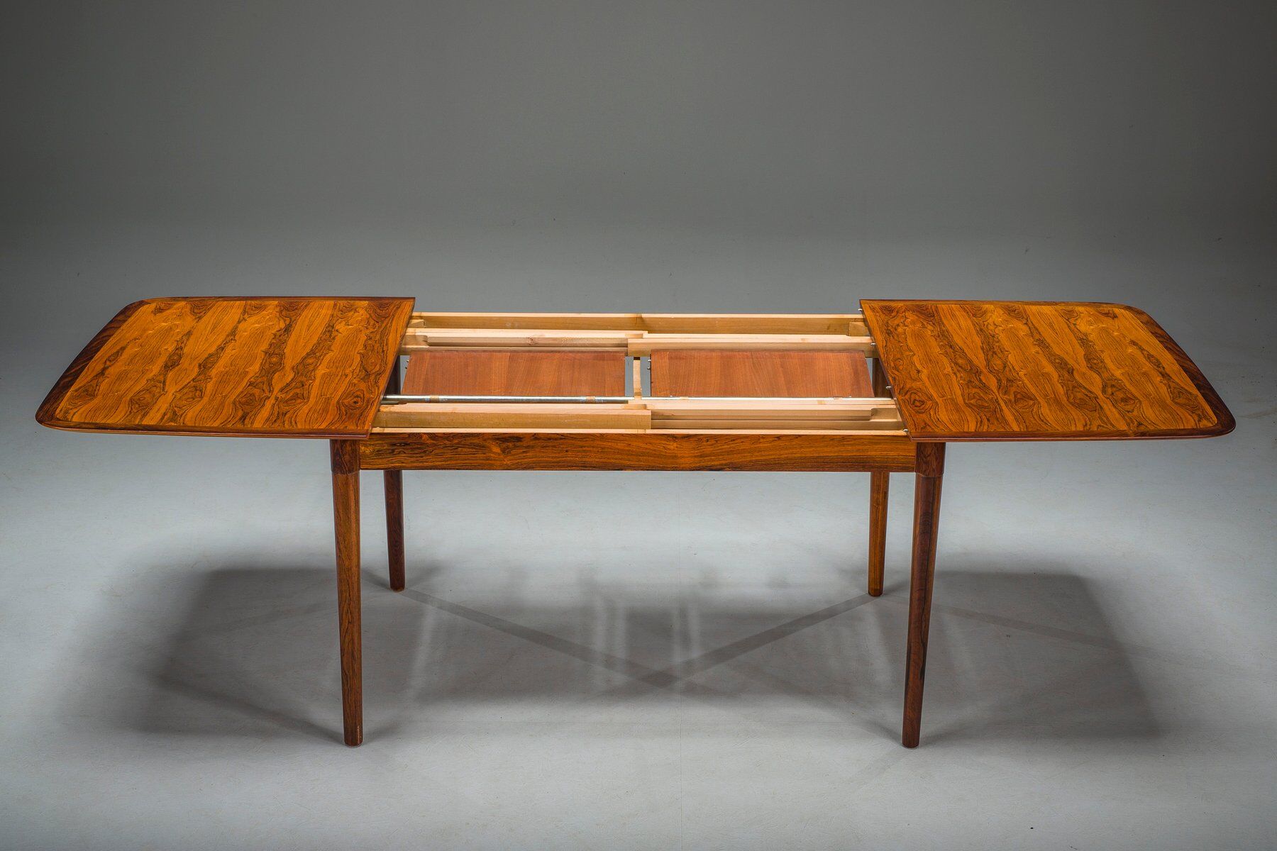 Mid-century modern rosewood dining table from Lübke, 1960s