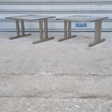 Pair of space age side tables