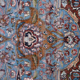 Tapis indien en soie 1950