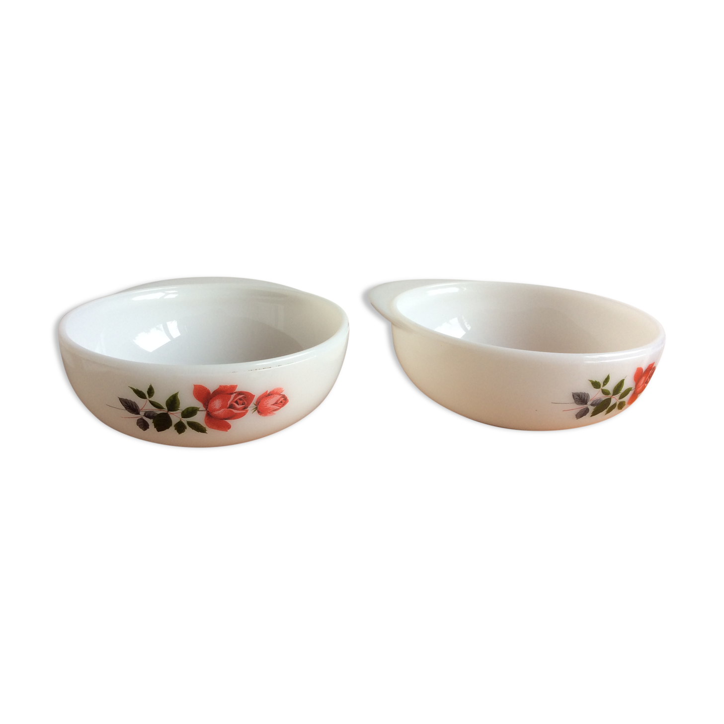 Set of 2 bowls sausage style JAJ England