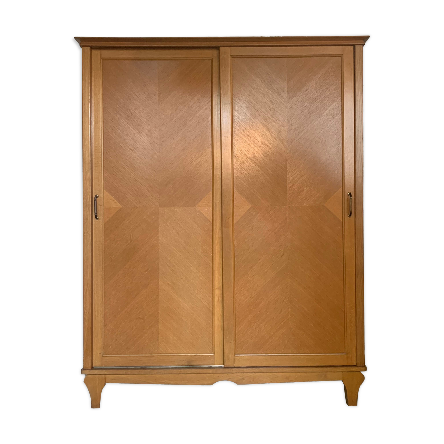 Vintage Parisian wardrobe sliding doors