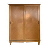 Armoire parisienne vintage portes coulissantes