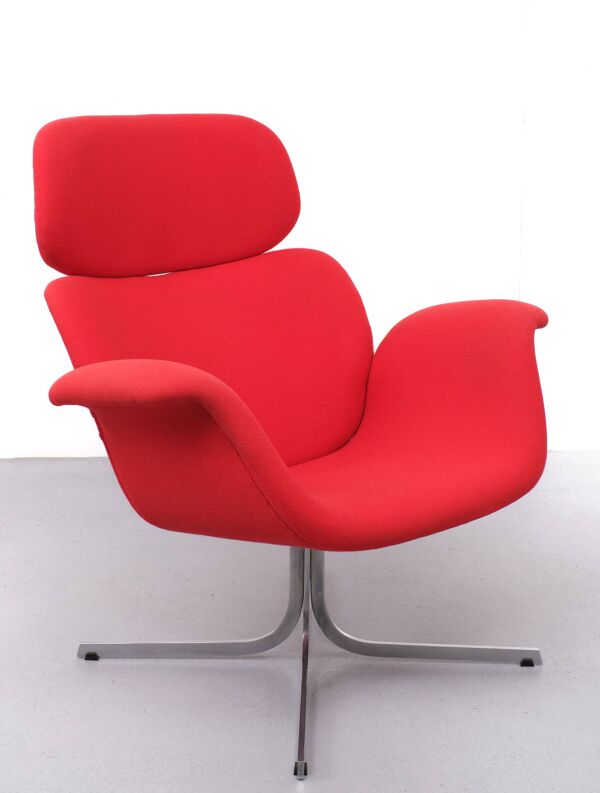 Fauteuil lounge Pierre Paulin ''Grande Tulipe'' Artifort années 1960