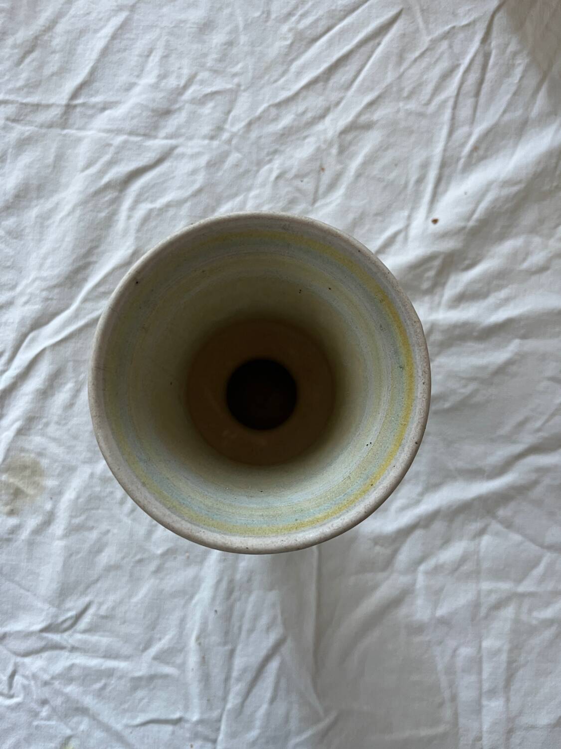 Ceramic vase signed Guillot