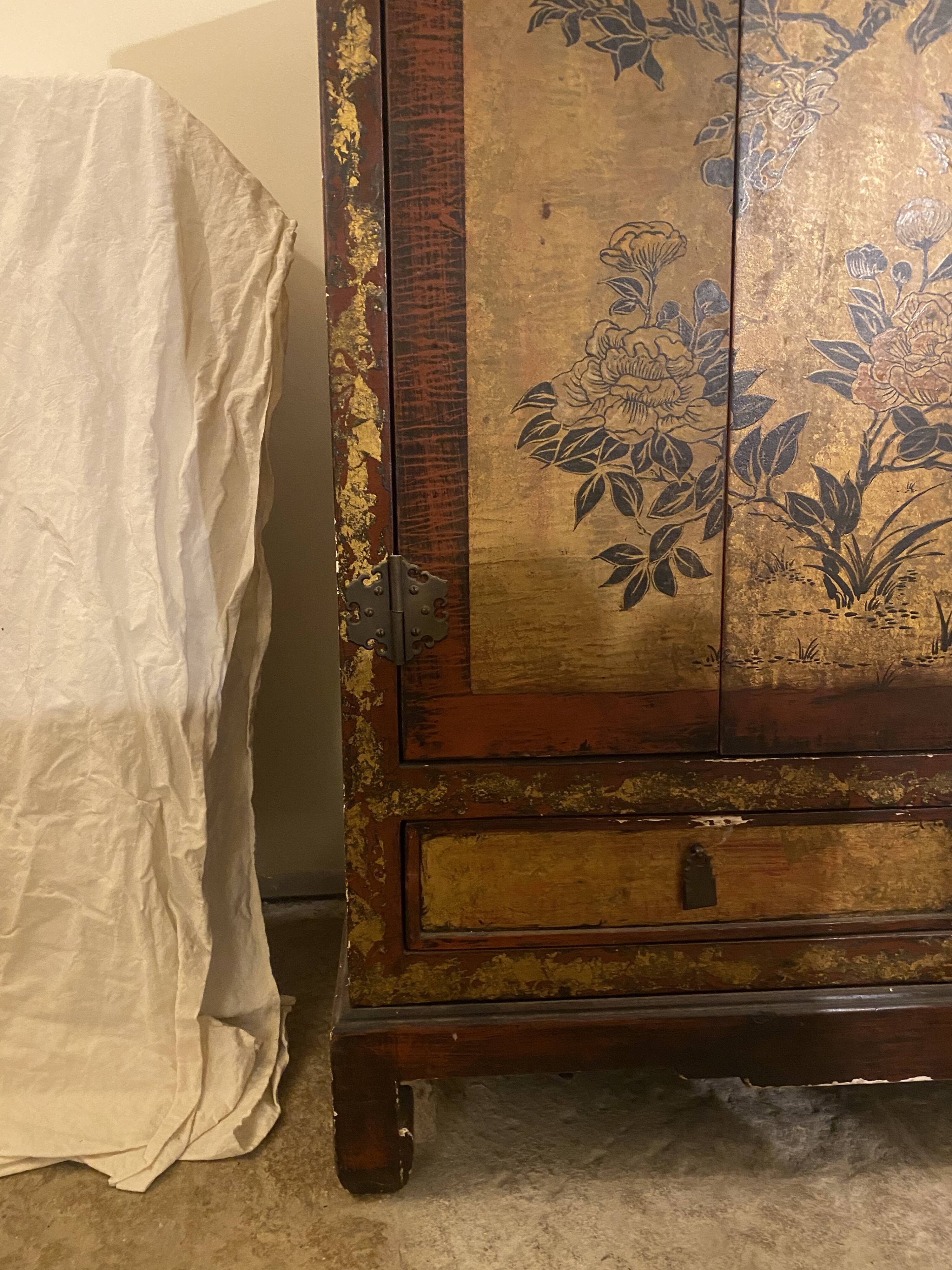 Buffet asiatique vintage