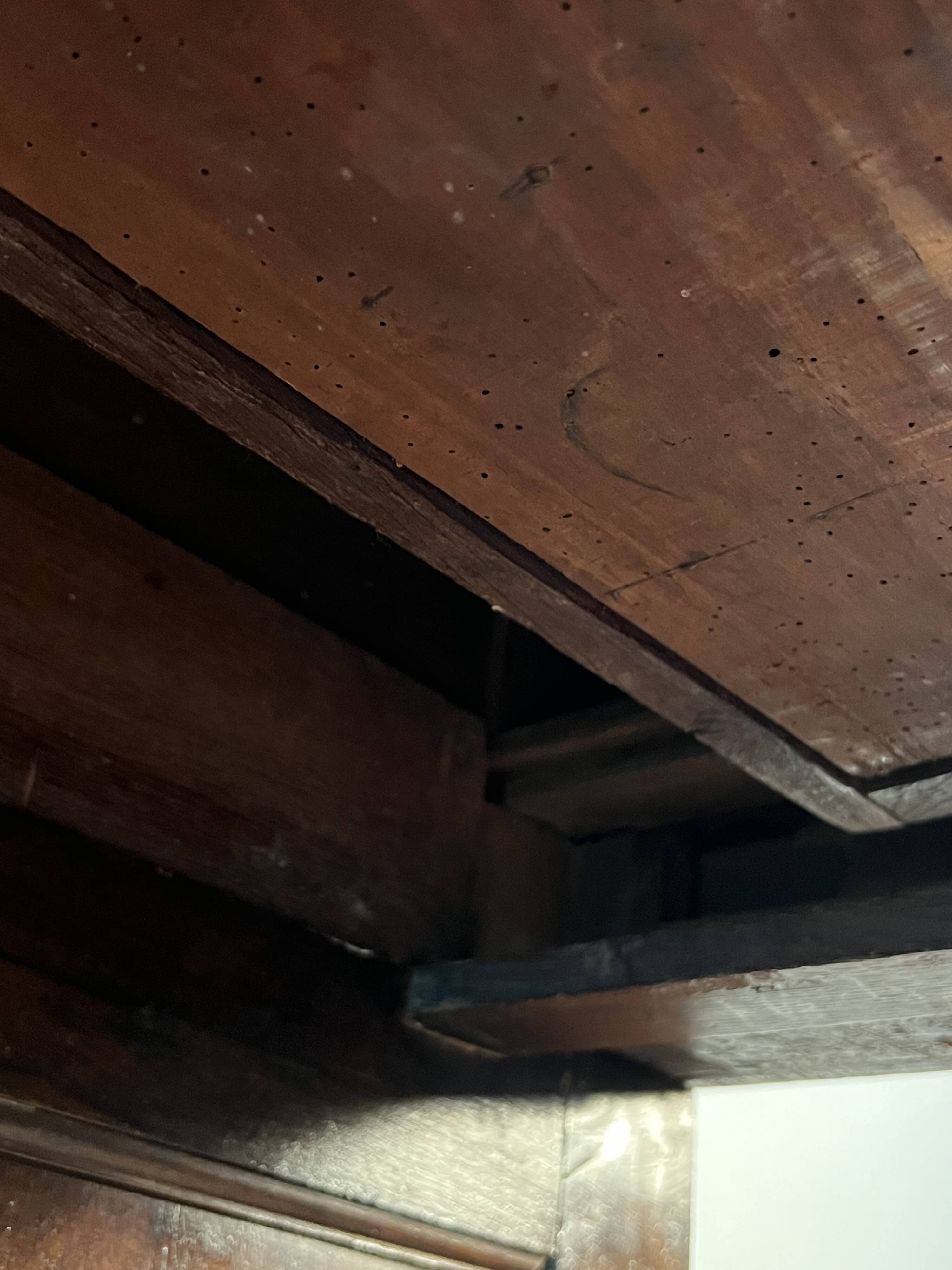 Credenza, carved walnut cabinet from the 17th century Renaissance.