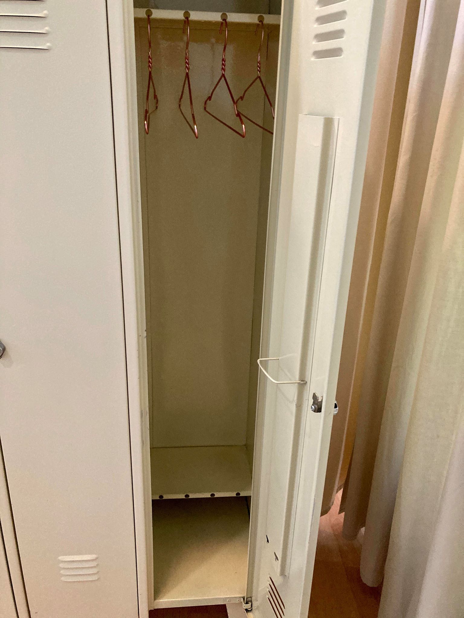 Metal industrial wardrobe
