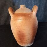 Jug or old jar in glazed terracotta