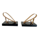 Art Deco bookends - Gold Starry, 20th century