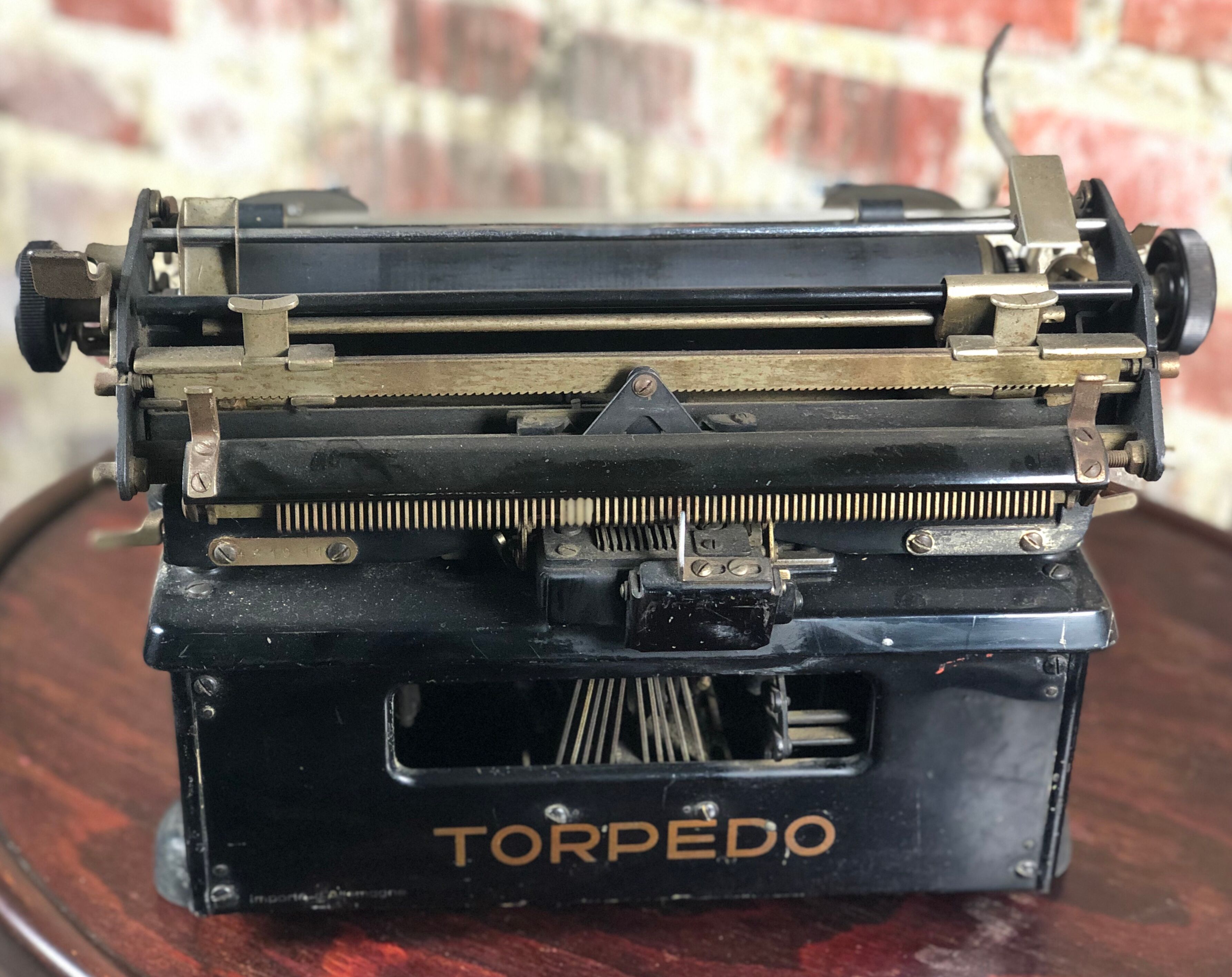 Torpedo typewriter 1920