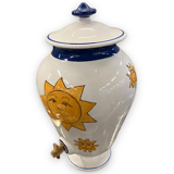 Water fountain in earthenware pattern sun christian dior