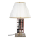 Table lamp, abacus in lacquered wood and metal, 1960