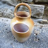 Vase enamelled sandstone