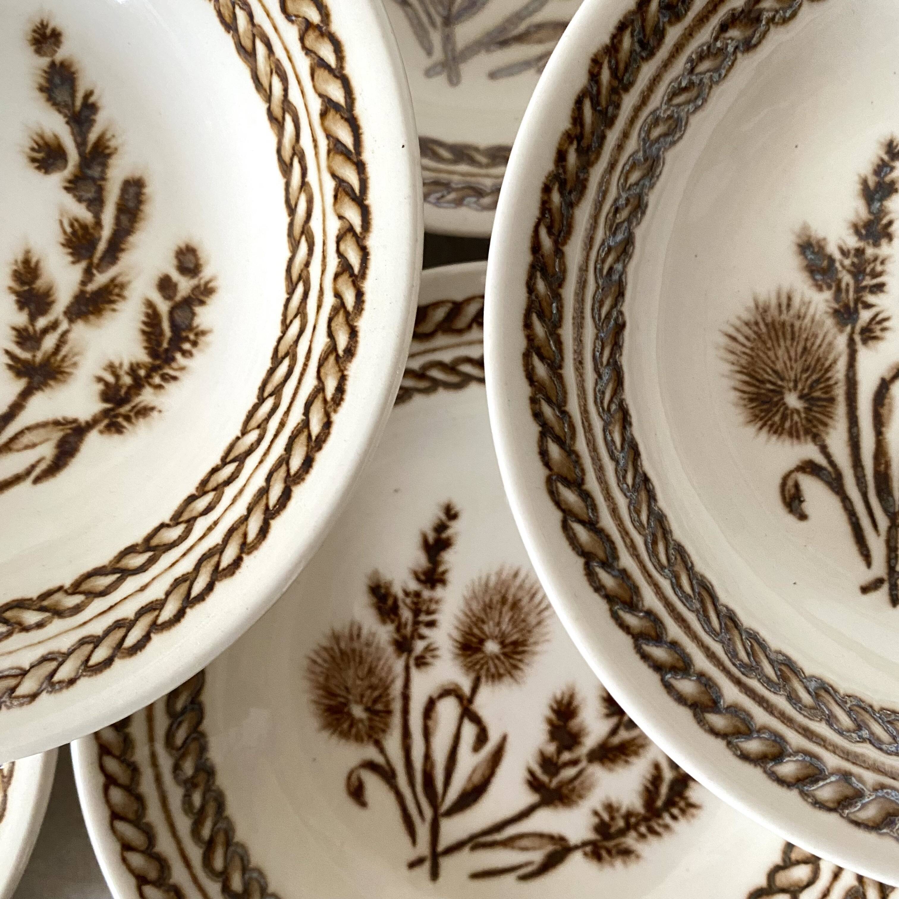 70s dessert bowls