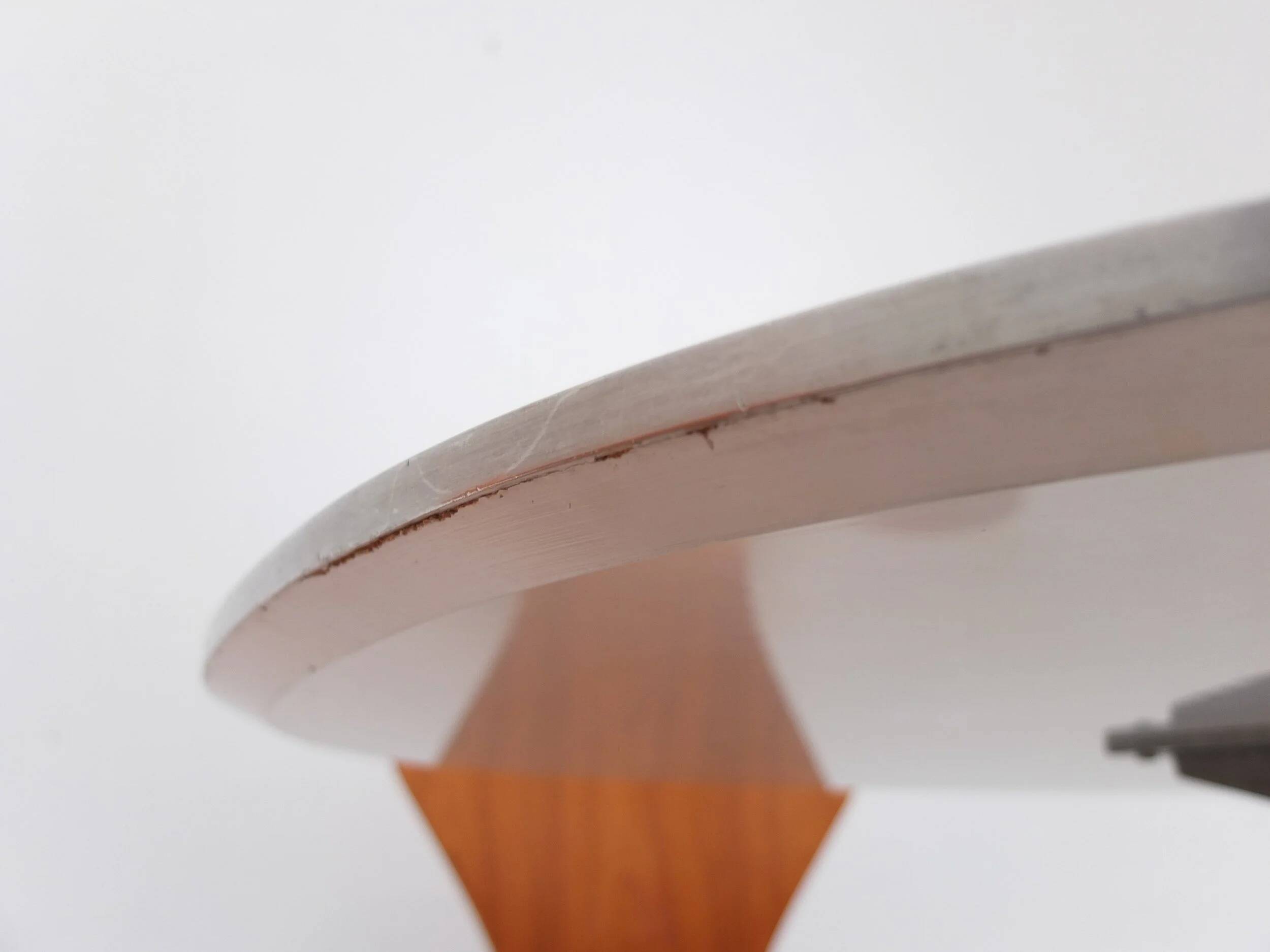 'Super-Circular' table by Piet Hein & Bruno Mathsson for Fritz Hansen, 1968