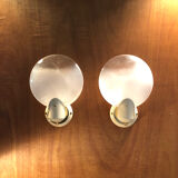 Pair of Italian wall lights circa 1960