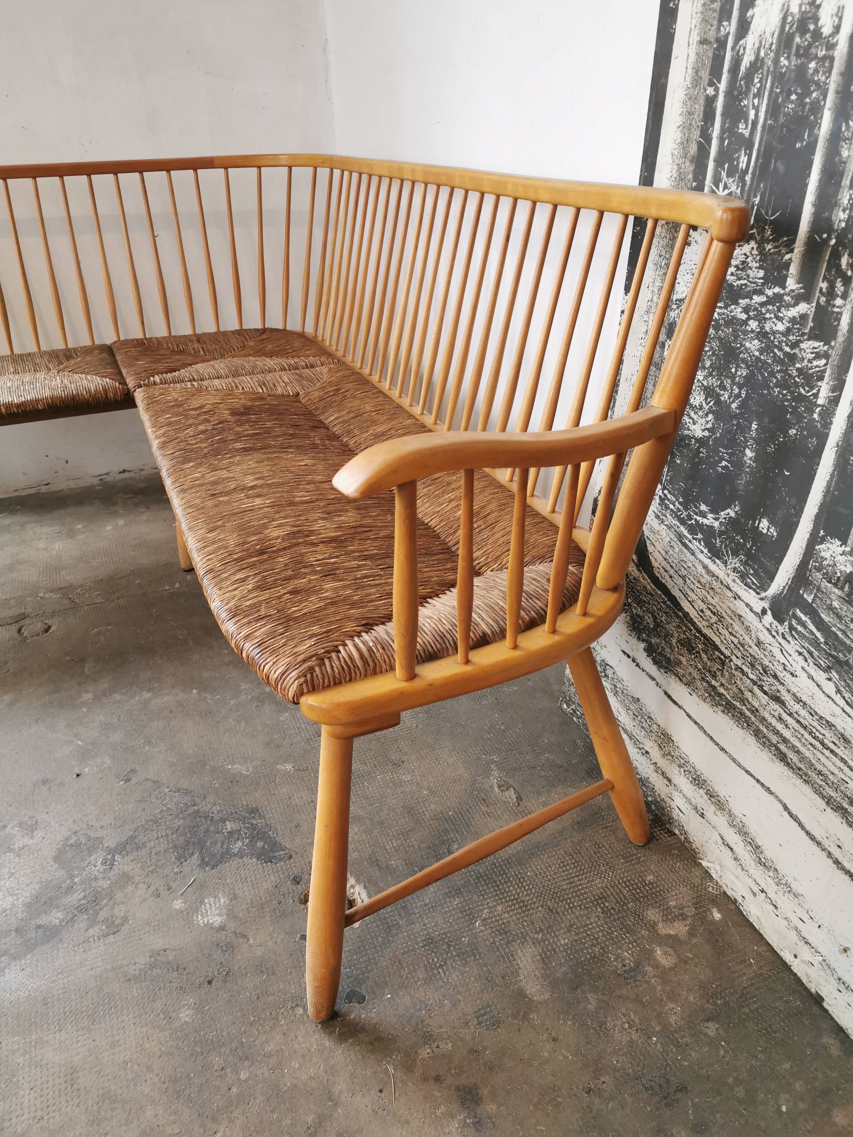 Arno Lambrecht corner bench 1960