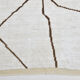 Tapis de chanvre beige scandinave 192x275Cm