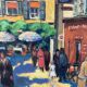 Tableau signé de Montmartre à Paris