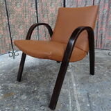 Pair of bow wood Steiner chairs