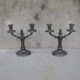 Pair of ancient candlesticks