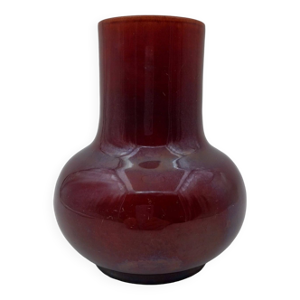 Blood of ox ceramic vase