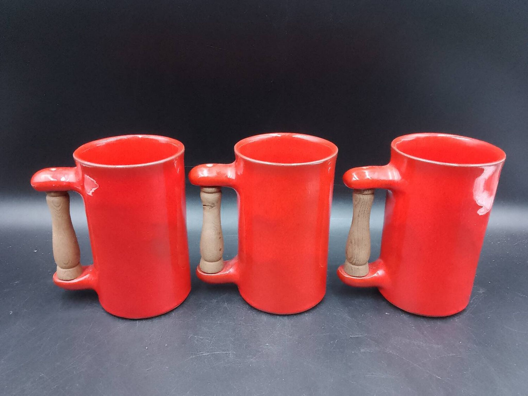 Brother Cloutier Robert Jean ceramic mug 50 60 Jouve Rivière Paul Chambost