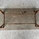 Table basse vintage cuivree 1950