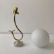 LOT 2 OLD OPALINEVINTAGE WALL LAMPS