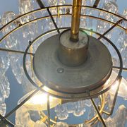 Chandelier en verre Kinkeldey