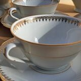 Service à thé en porcelaine de Sologne