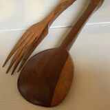 Large wooden cutlery from Africa