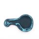 Accolay blue ceramic free-form ashtray, 1960s