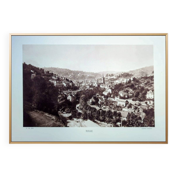 Tulle, Corrèze, photo board printed in 1942.