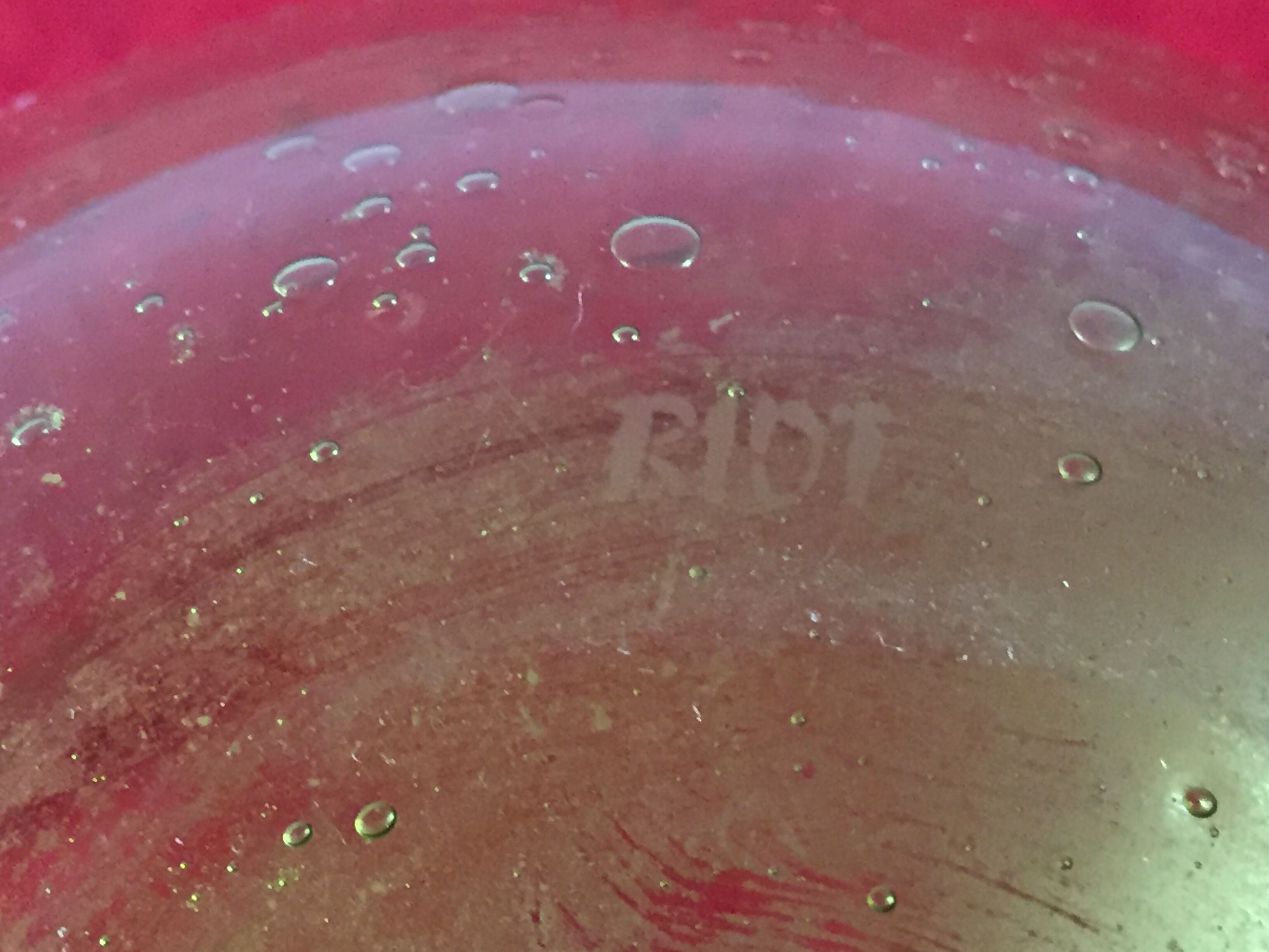 Suite of 3 pieces of biot glassware