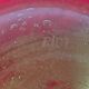 Suite of 3 pieces of biot glassware