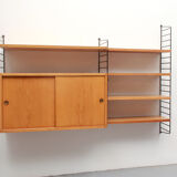 1960s String wall unit in ash, NIsse Strinning