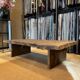 Antique solid oak coffee table