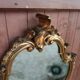 Miroir doré baroque style Louis XV biseauté