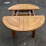 Home extension table massive elm regain