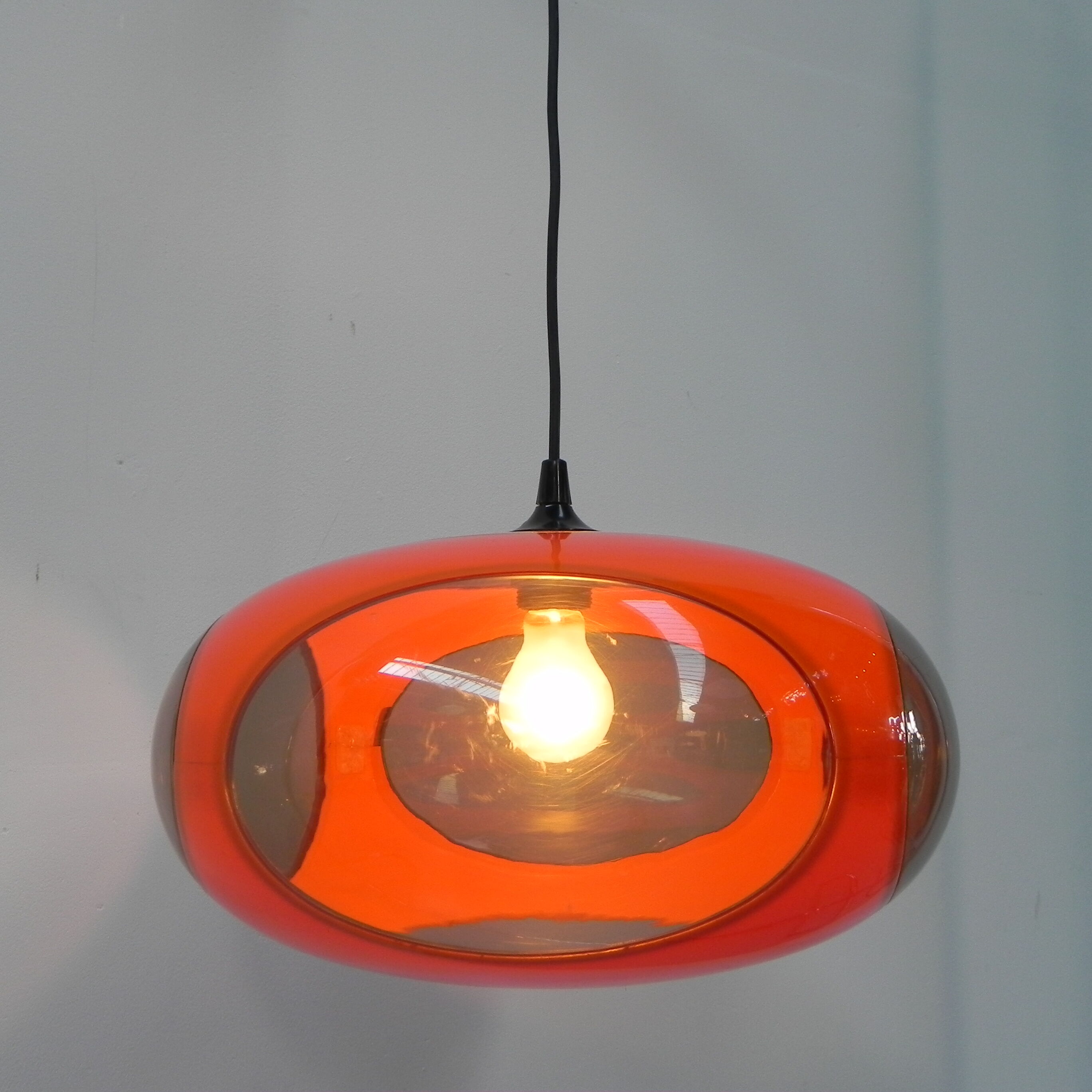 Colani pendant lamp for Massive, Bug Eye