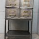 Former furniture workshop six drawers metal Strafor