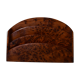 Porte-lettres en loupe d'orme