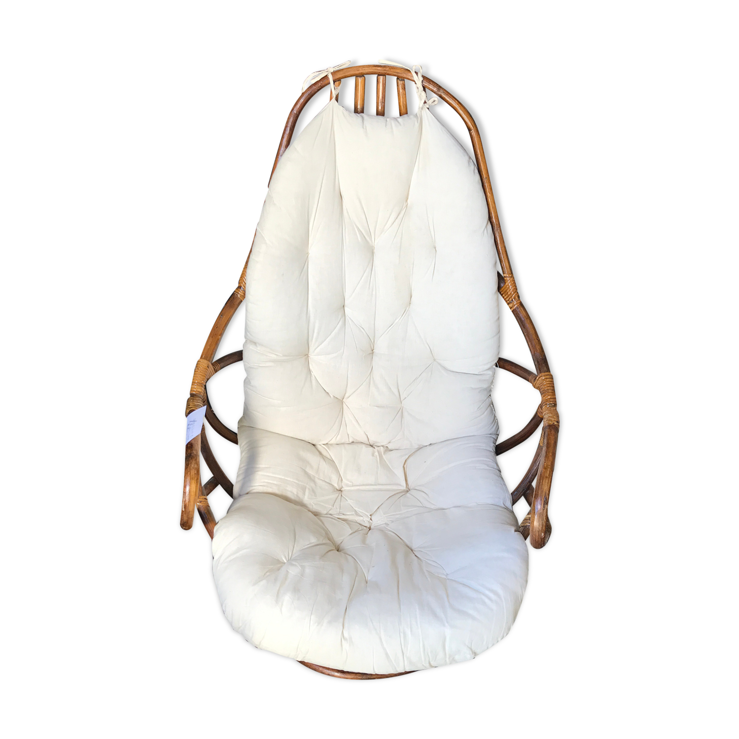 Vintage rattan armchair 60/70 years